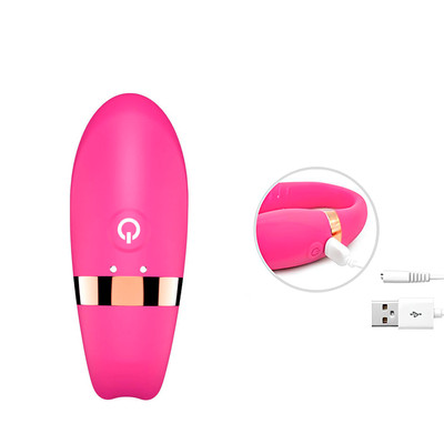 Foto 6 do produto Vibrador para Casal Recarregável em Silicone com 7 Modos de Vibração e Controle Sem Fio - Dibe Sex Massage Anna | 8,3 x 2,2 cm