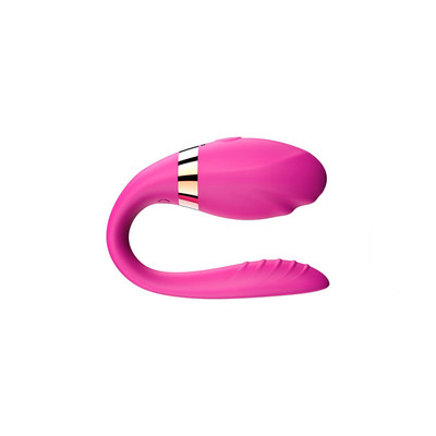 Foto 3 do produto Vibrador para Casal Recarregável em Silicone com 7 Modos de Vibração e Controle Sem Fio - Dibe Sex Massage Anna | 8,3 x 2,2 cm