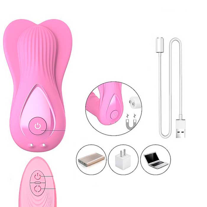 Vibrador Estimulador de Ponto G e de Clítoris com 7 Modos de Vibração, Controle Remoto Sem Fio - Sex Massager Sophia | 9,5 x 3,3 cm - 3