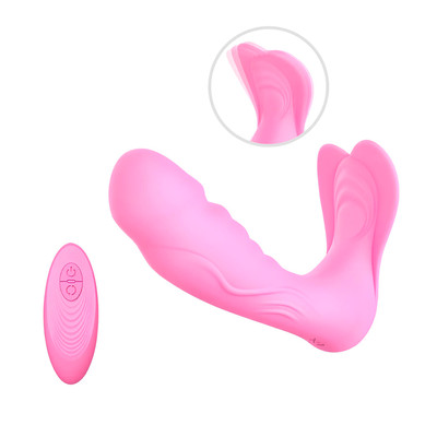 Foto 1 do produto Vibrador Estimulador de Ponto G e de Clítoris com 7 Modos de Vibração, Controle Remoto Sem Fio - Sex Massager Sophia | 9,5 x 3,3 cm