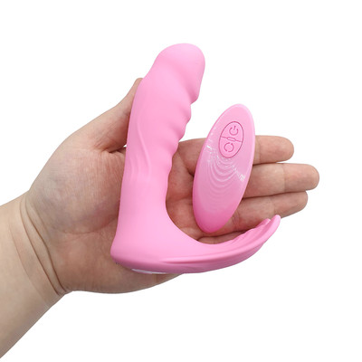 Foto 4 do produto Vibrador Estimulador de Ponto G e de Clítoris com 7 Modos de Vibração, Controle Remoto Sem Fio - Sex Massager Sophia | 9,5 x 3,3 cm