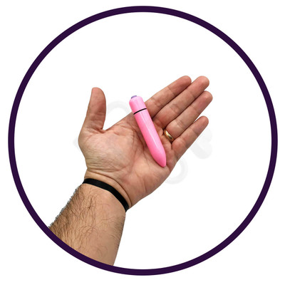 Foto 4 do produto Sex Sewer Vibrator - Cápsula Vibratória em ABS com Vibração Única - 6,8 x 1,6 cm | Cor: Rosa