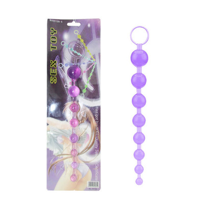 Sex Toy - Bolinhas Tailandesas - 24 x 3,3 cm  | Cor: Lilás