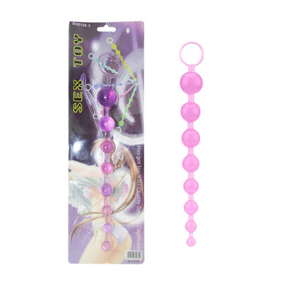 Sex Toy - Bolinhas Tailandesas - 24 x 3,3 cm | Cor: Rosa