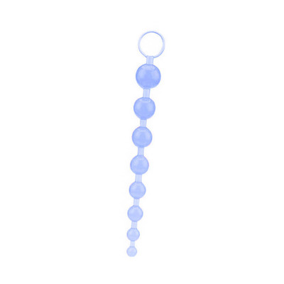 Foto 2 do produto Sex Toy - Bolinhas Tailandesas - 24 x 3,3 cm   | Cor: Azul