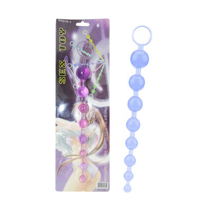 Foto 1 do produto Sex Toy - Bolinhas Tailandesas - 24 x 3,3 cm   | Cor: Azul