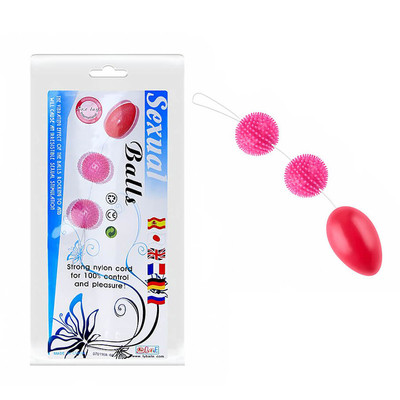 Foto 1 do produto Sexual Balls - Colar Tailandês com 3 Esferas e Cordão