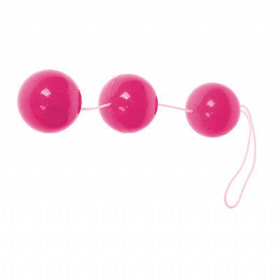 Foto 2 do produto Sexual Balls - Colar Tailândês com 3 Esferas e Cordão em Silicone
