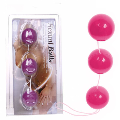 Foto 1 do produto Sexual Balls - Colar Tailândês com 3 Esferas e Cordão em Silicone