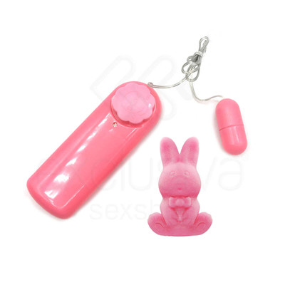 Foto 2 do produto Cápsula Vibratória com Capa em Cyberskin e Vibração Multivelocidade - Sexy Fantasy Amigo Coelhinho | 3,6 x 1,5 cm