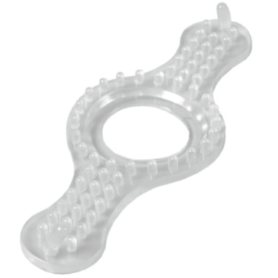 Foto 1 do produto Sexy Fantasy - Anel Oriental Duplo - 13 x 5 cm | Cor: Transparente