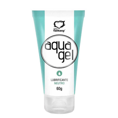Foto 1 do produto Gel Neutro À Base De Água Lubrificante - Sexy Fantasy Aqua Gel - 60 Gramas
