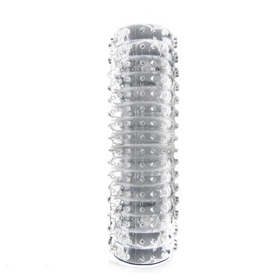 Capa Peniana Expansora Feita em Silicone com Texturas Massageadoras - Sexy Fantasy | 15 x 4,5 cm