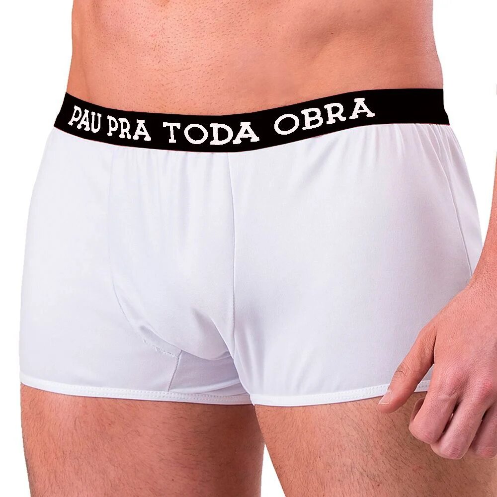 Sexy Fantasy - Cueca Boxer Pau Pra Toda Obra | Tamanho Único | Disponível em 2 Cores - 2