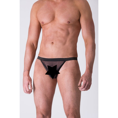Foto 1 do produto Sexy Fantasy - Cueca em Tule Transparente com Elástico | Tamanho Único