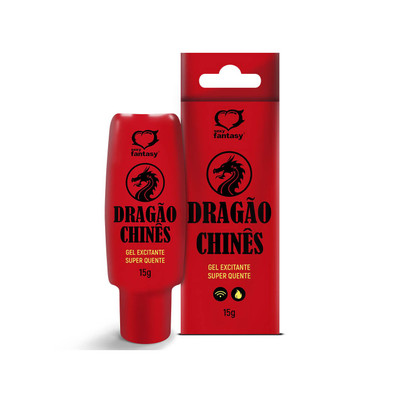 Gel Excitante que Aquece - Sexy Fantasy Dragão Chinês - 15 Gramas