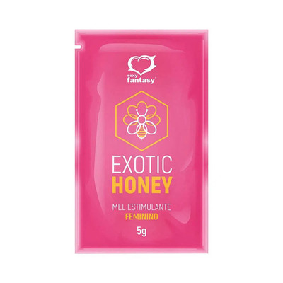 Foto 1 do produto Mel Estimulante Feminino com Extrato de Maca Peruana - Sexy Fantasy Exotic Honey | 5g