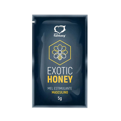 Foto 1 do produto Mel Estimulante Masculino com Extrato de Maca Peruana - Sexy Fantasy Exotic Honey | 5g