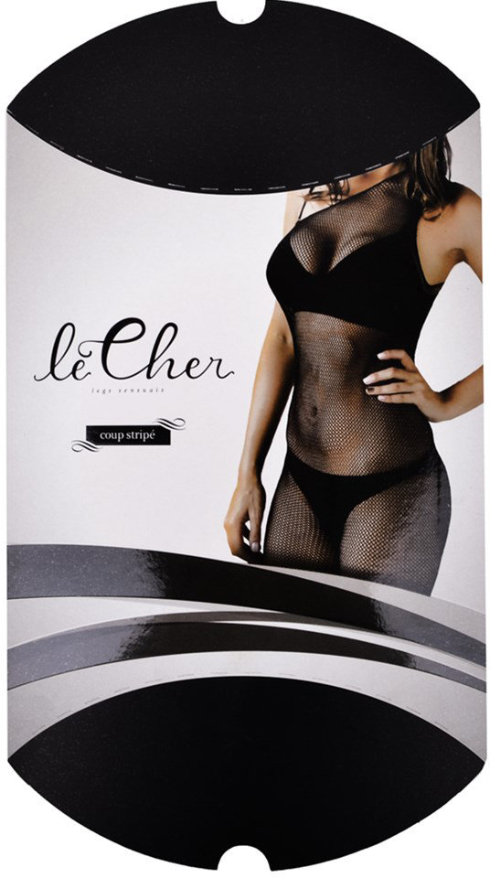 Leg Sensual Le Cher Coup Stripé - Sexy Fantasy | Tamanho Único - 2