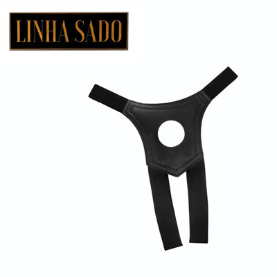 Cinta Peniana Avulsa em Couro Sintético Alças em Elastano - Sexy Fantasy Linha Sado 05 | Tamanho Único