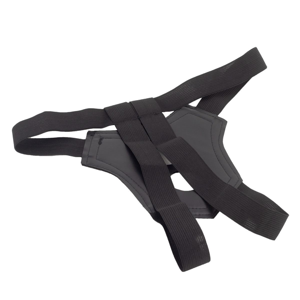 Cinta Peniana Avulsa em Couro Sintético com Duas Aberturas para Próteses Penianas - Sexy Fantasy Linha Sado 07 | Tamanho Único - 3