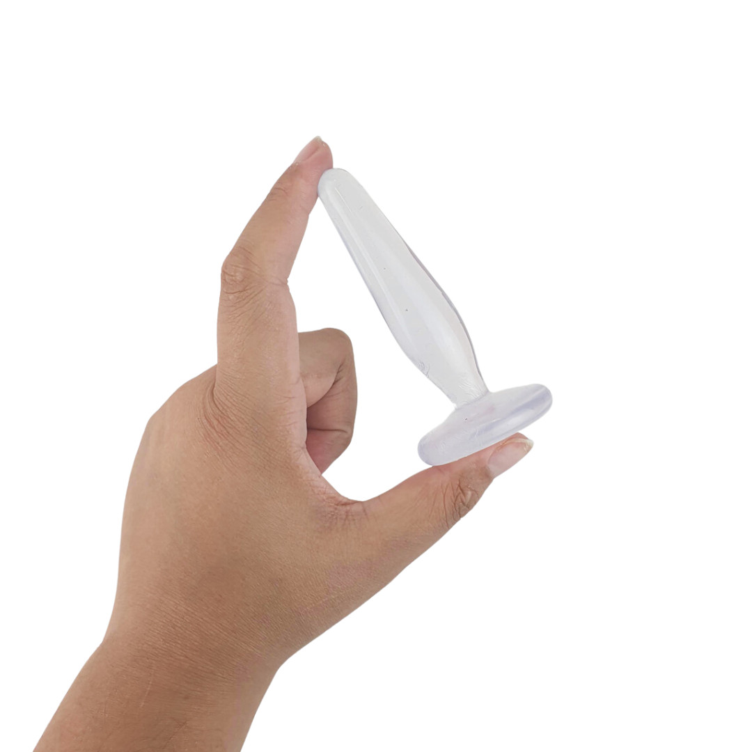 Plug Anal em TPE com Base de Segurança - Sexy Fantasy Plug Collection | 8 x 2 cm - 2