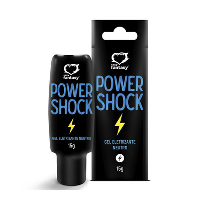 Foto 1 do produto Gel Excitante Unissex Neutro com Efeito Eletrizante - Sexy Fantasy Power Shock - 15g