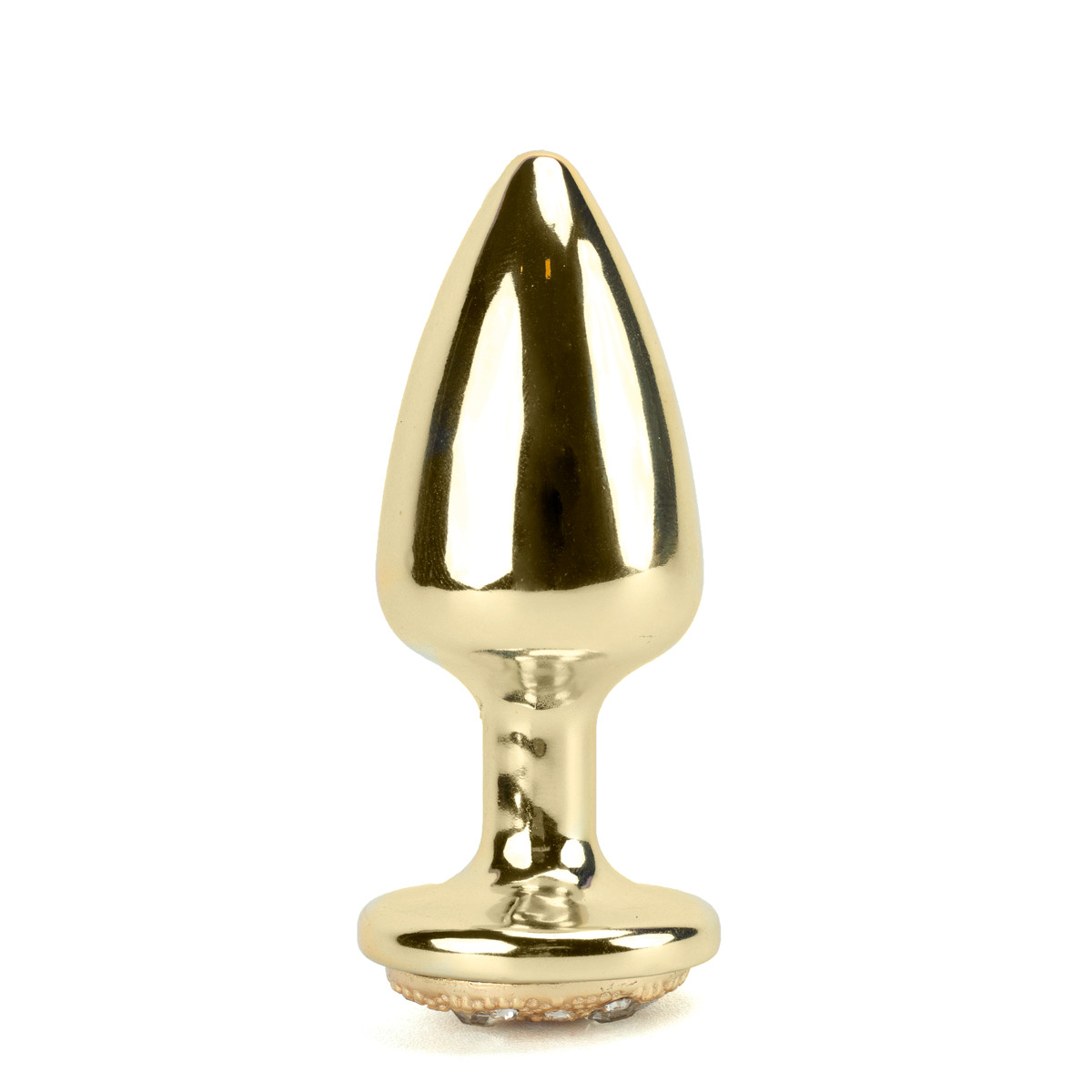 Plug Anal Cônico com Pedrinhas de Cristal na Base - Sexy Fantasy Slim | 6 x 2,6 cm | Disponível em 3 Cores - 6