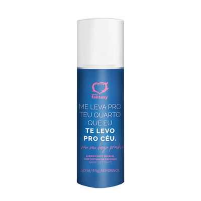 Lubrificante Beijável com Textura de Esperma - Sexy Fantasy Te Levo Pro Céu - 50 ml | Sabor : Tutti Frutti