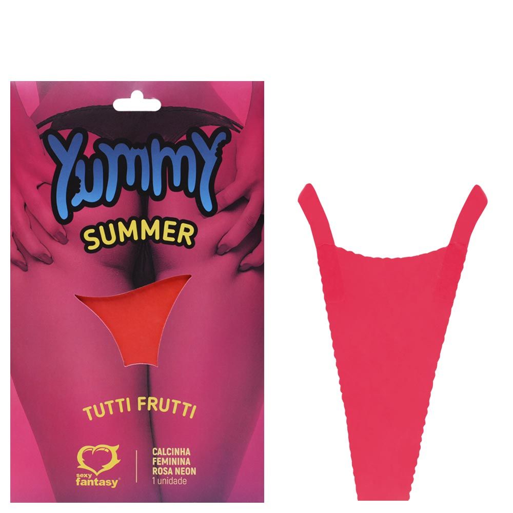Calcinha Feminina Comestível Sem Glúten e Lactose - Sexy Fantasy Yummy Summer | Disponível em 4 Sabores - 3