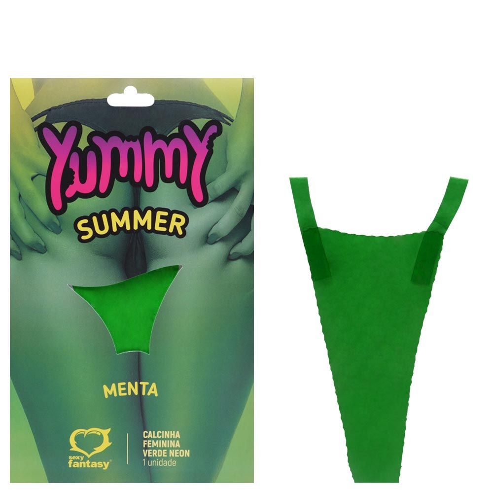 Calcinha Feminina Comestível Sem Glúten e Lactose - Sexy Fantasy Yummy Summer | Disponível em 4 Sabores - 5