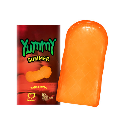 Foto 1 do produto Capa Peniana Neon Comestível Sem Glúten E Lactose - Sexy Fantasy Yummy Summer | Disponível em 4 Sabores