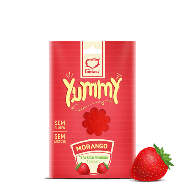 Foto 2 do produto Tapa Sexo Comestível Sem Glúten e Sem Lactose - Sexy Fantasy Yummy | Disponível em 3 Sabores
