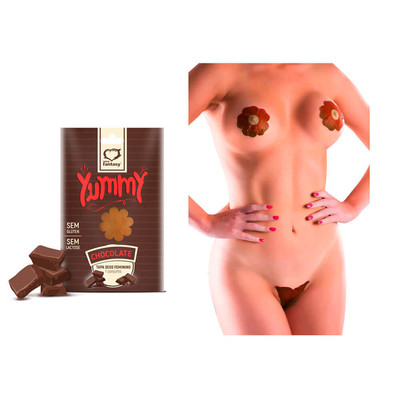 Foto 3 do produto Tapa Sexo Comestível Sem Glúten e Sem Lactose - Sexy Fantasy Yummy | Disponível em 3 Sabores