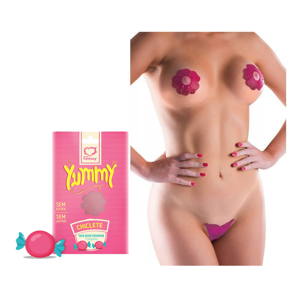 Tapa Sexo Comestível Sem Glúten e Sem Lactose - Sexy Fantasy Yummy | Disponível em 3 Sabores - 5
