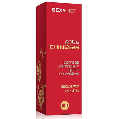 Foto 3 do produto Gotas Comestíveis que Esquentam e Esfriam - Sexy Hot Gotas Chinesas - 10 ml