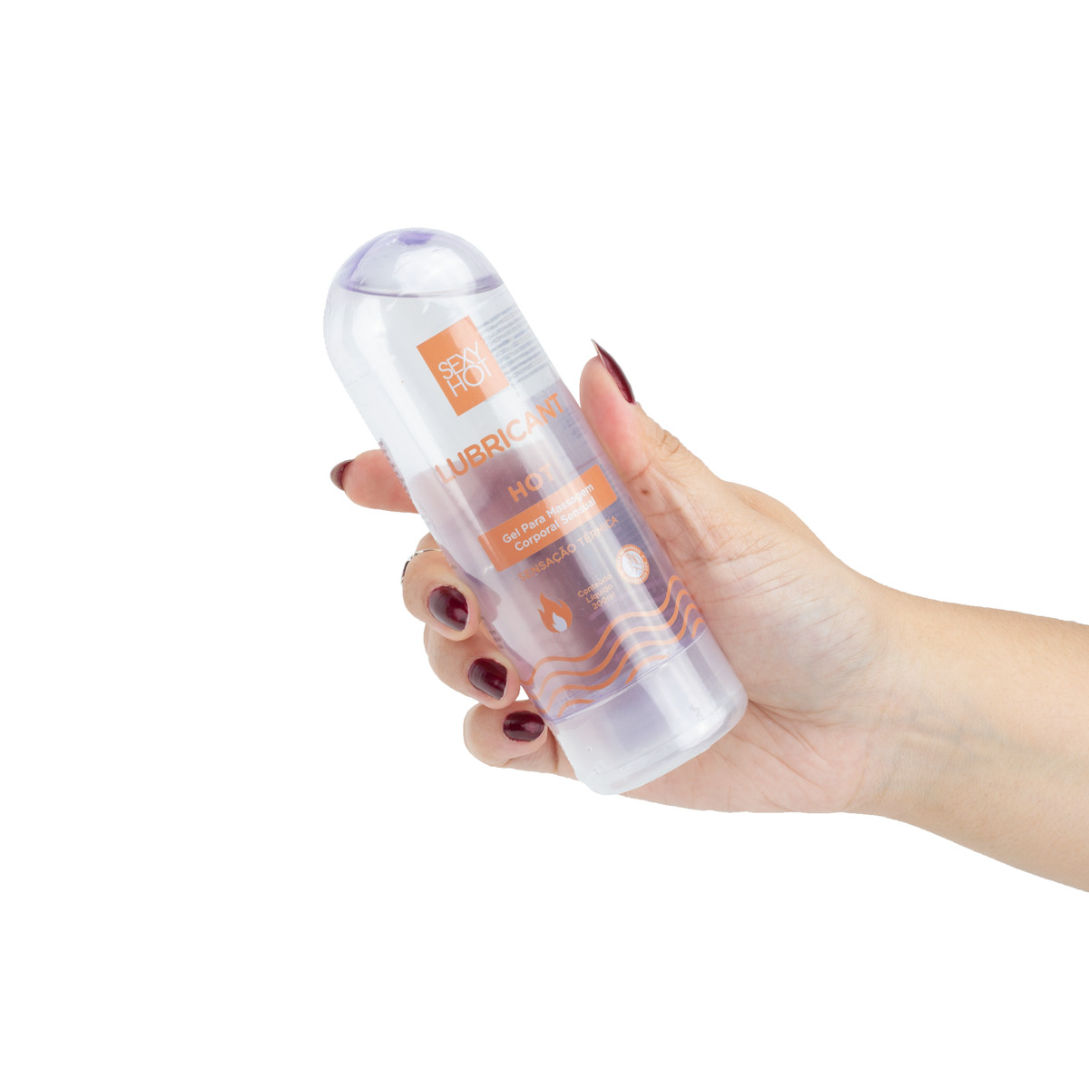 Gel Lubrificante Hot para Massagem à Base D'Água - Sexy Hot Lubricant | 200ml - 4
