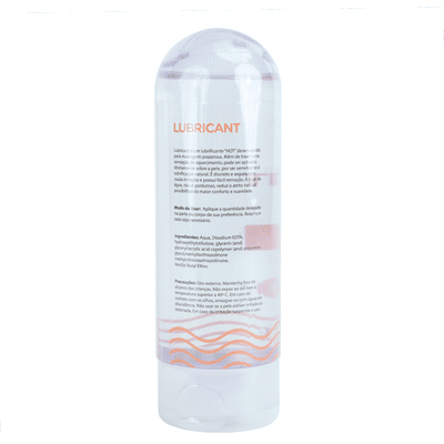 Foto 2 do produto Gel Lubrificante Hot para Massagem à Base D'Água - Sexy Hot Lubricant | 200ml