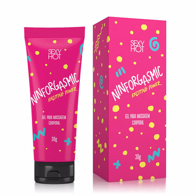 Gel Excitante Feminino - Sexy Hot Ninforgasmic  | 30 gramas