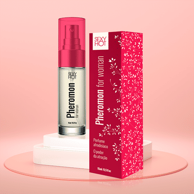 Perfume Afrodisíaco para Realçar Feromônios - Sexy Hot Pheromon For Woman | 15 ml