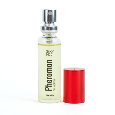 Foto 2 do produto Perfume Afrodisíaco com Feromônios Ativos - Sexy Hot Pheromon For Woman | 15 ml