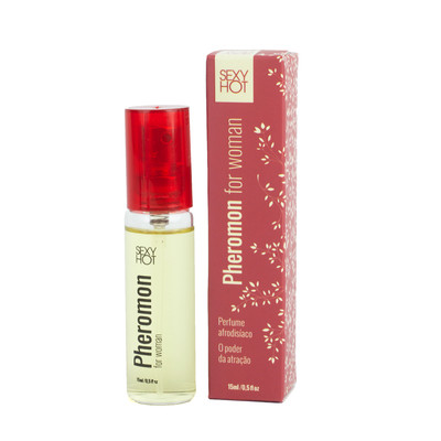 Perfume Afrodisíaco com Feromônios Ativos - Sexy Hot Pheromon For Woman | 15 ml