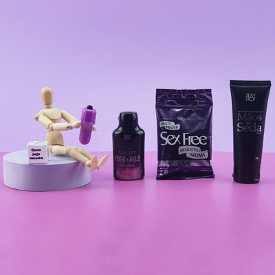 Secret Kit Sensações - Sexy Hot | Composto por 5 Itens