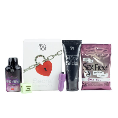 Foto 2 do produto Kit Sensações - Sexy Hot Secret | 5 Itens