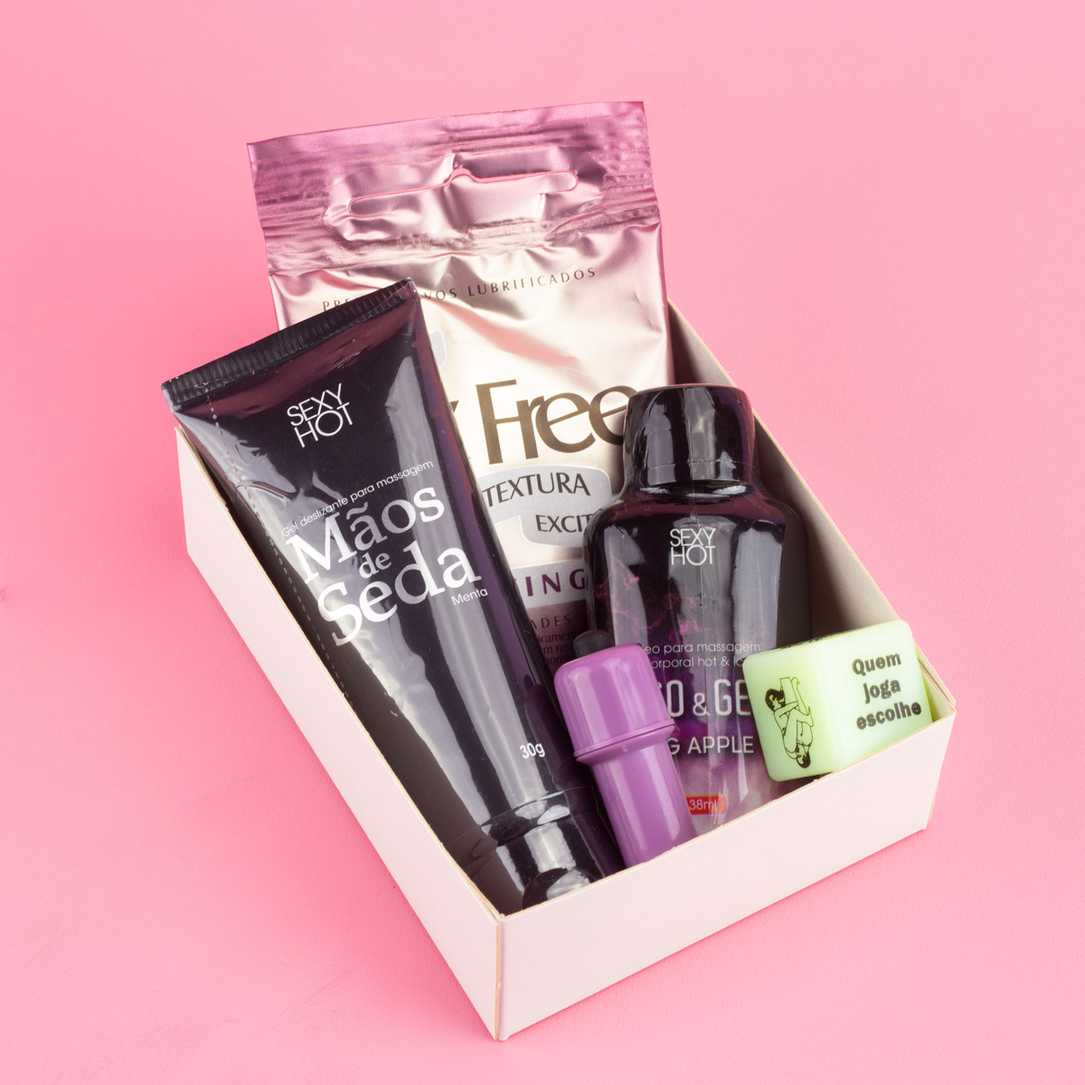 Kit Sensações - Sexy Hot Secret | 5 Itens - 7