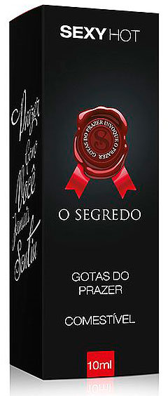 Gel Aromatizado Comestível com Aquecimento - Sexy Hot O Segredo | 10 ml - 2
