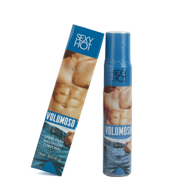 Spray Excitante Potencializador com Sensação de Aumento Peniano - Sexy Hot Volumoso | 15ml