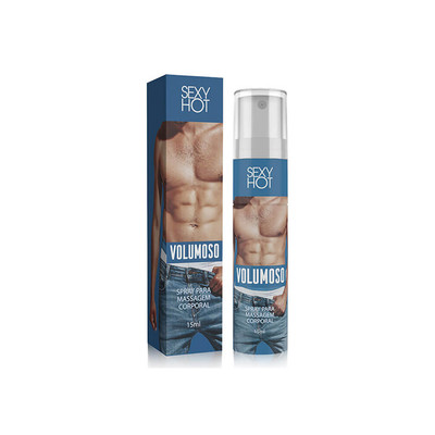 Spray Excitante Potencializador com Sensação de Aumento Peniano - Sexy Hot Volumoso | 15ml