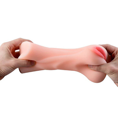 Foto 8 do produto Masturbador Masculino em Cyberskin com Formato de Vagina - Sexy Import 4D | 14,6 x 7,7 cm