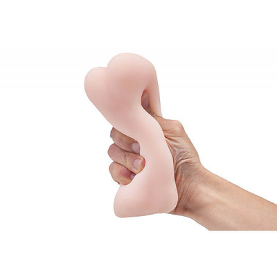 Masturbador Masculino Realístico com Forma de Vagina em Cyberskin - Sexy Import 4D | 13,5 x 5,4 cm